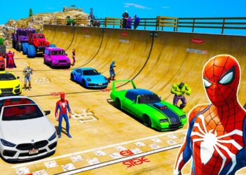 Continuation subsequent Epic problem bounce Ramp Mount Chiliad Spiderman BMW Vehicles Audi Monster Truck GTA V