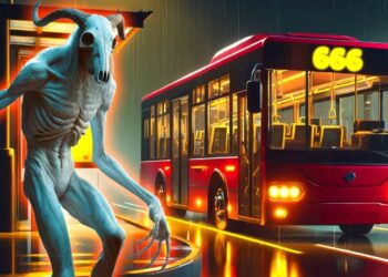Bus Simulator However It's a Horror Sport! (Night time Bus)