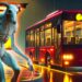 Bus Simulator However It's a Horror Sport! (Night time Bus)