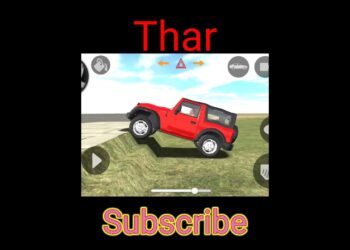 thar bounce 🚗 thar stunt 🚗 indian automobile simulator 3D 🚗 automobile simulator sport