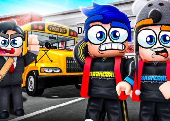 PRIMEIRO DIA DE AULA NA ESCOLA DO BROOKHAVEN NO ROBLOX – Brancoala Video games