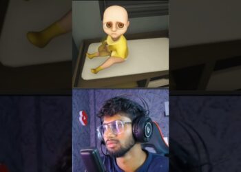 Flying Nappy In Child In Yellow 🤣 @GamingEngineerOfficial  #shorts