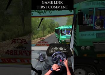 Drunk Bus Driver Struggle Concerned in Crash Eurotruck Simulator2 tamil bus sport #shorts #bussimulator