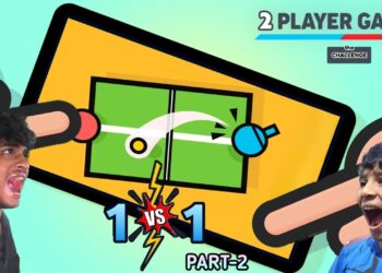 1 vs 1 🤣  with cousin in 2 participant video games part-2|On vtg!