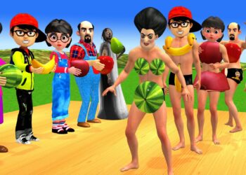 Scary Instructor 3D vs Squid Recreation Gown Fruits Making Good and Error Recycling Room 5 Occasions Problem