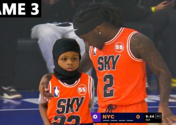 Kai Cenat's Little Basketball Affiliation SEMI FINALS Recreation Highlights (ft. Lil RT)