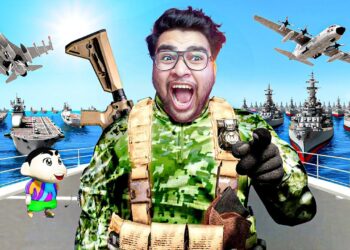 GTA V : Franklin JOIN THE NAVY & BECOME SUPER COMMANDER || Professor Of Laptop Gaming