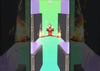 Iron man stretch legs gameplay degree 52 #gaming #humorous #video games #trending #shorts