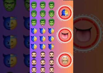 Discover Odd Emoji out #emojichallenge #youtubeshorts #findthedifference #video games #viral#shorts