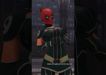 O Deadpool fez isso com a Vampira? 😳 #deadpool #videogames #video games