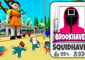 STWORZYŁAM GRĘ: SQUID GAME BROOKHAVEN w ROBLOX! 😱