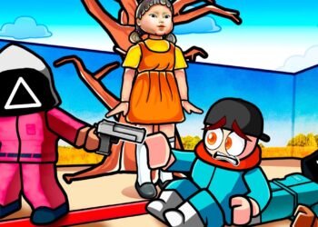 TROLLING AS GUARDS IN ROBLOX SQUID GAMES!