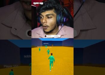 Squid Recreation ഇനി ആർക്കും കളിക്കാം 😂 | #shorts #squidgame #gta5shinchan #funnyvideo #comedy #video games