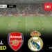 Arsenal vs Actual Madrid | Uefa Champions League 2024 | eFootball pes 21 gameplay