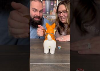 A Board Recreation That Poos?! Come Play Doggy Doo With Us! #boardgames #gamenight #couple #enjoyable