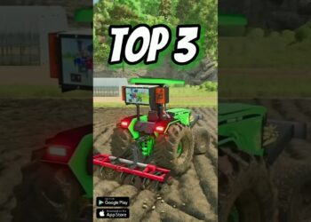 TOP 3 BEST 🤩 TRACTOR SIMULATOR GAMES 🎮 2025! #shortsfeed #gaming #kheloandroid