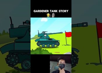 Gardener tank story 🧑‍🌾🤣 #tank #video games #story #shorts