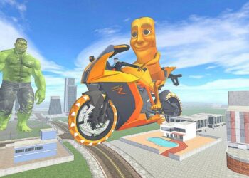 Franklin Discovered Big Tung Tung Sahur Bike in Indian Bike Driving 3D