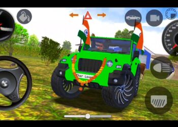 Modified Mahindra Thar Automobile Video games: Indian Vehicles (Gadi Wala Recreation) – Automobile Recreation Android Gameplay 2025