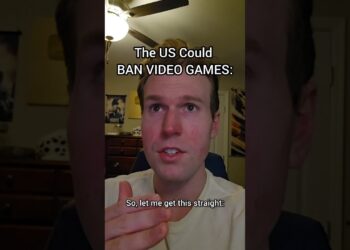 The US May BAN VIDEO GAMES #shorts