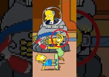 The Unusual Look of Marge in The Simpsons Arcade #shorts