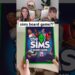 you may get The Sims Board Recreation TODAY! thanks for making this #sponsored #GoliathPartner #EAPartner