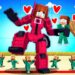 JJ`s Woman SQUID GAME TRANSFORMER and JJ – Love Story – Maizen Minecraft Animation
