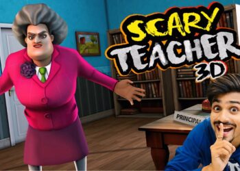 Enjoying Scary Instructor 3D | Sneaked In Her Home🤫