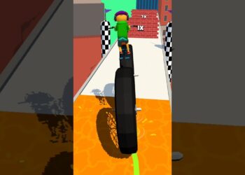 Massive Bike 🚴 Humorous Gameplay #shorts #gaming #video games #viral #humorous
