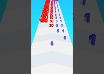 Quantity Grasp Lvl.34 – Multiplying Numbers To Max Stage 🔥 #shorts #video games #numbermaster #gameshorts